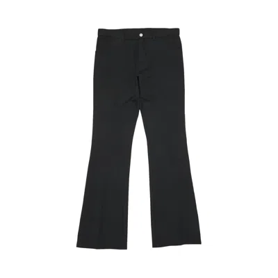 Pre-owned Courrèges Retro Twill Hammer Flare Pants 'black' | Men's Size 50