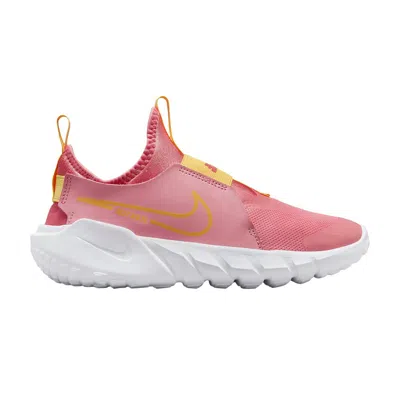 Pre-owned Nike Flex Runner 2 Gs 'coral Chalk Citron Pulse' | Pink | Kid's Size 6