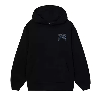 Pre-owned Revenge Blue Lightning Arch Logo Hoodie 'black' | Men's Size S