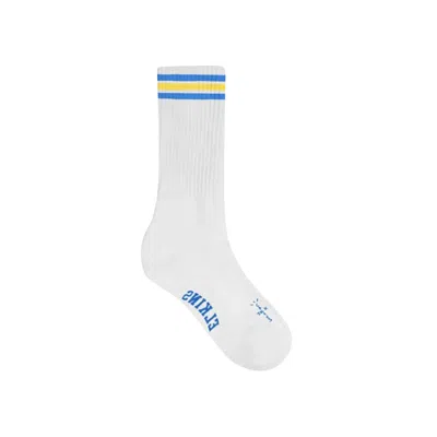 Pre-owned Cactus Jack By Travis Scott Elkins High School Socks 'white' | Men's Size Onesize