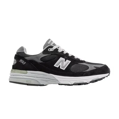 Pre-owned New Balance Wmns 993 Made In Usa Wide 'black Grey' | Women's Size 6.5