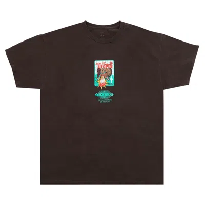 Pre-owned Cactus Jack By Travis Scott Joker Tee 'brown' | Men's Size M