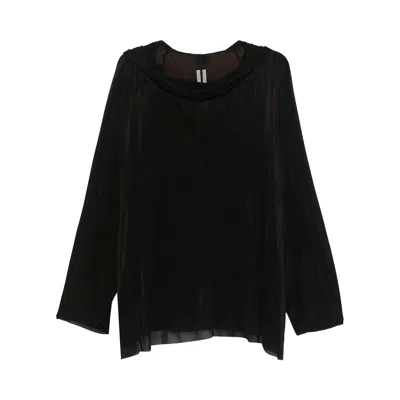 Pre-owned Rick Owens Hooded Tunic 'black' | Women's Size Onesize