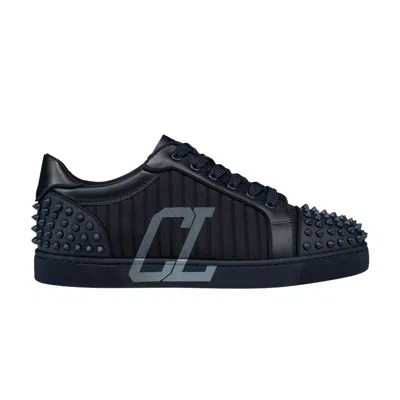 Pre-owned Christian Louboutin Seavaste 2 Varsimax 'jersey Neo Rays - Navy' | Blue | Men's