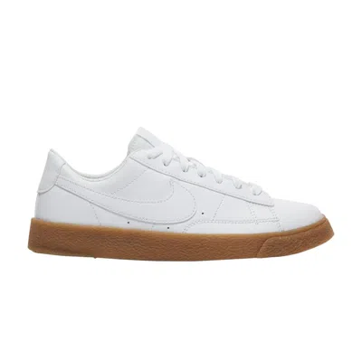 Pre-owned Nike Blazer Low Gs 'white Gum' | Kid's Size 5