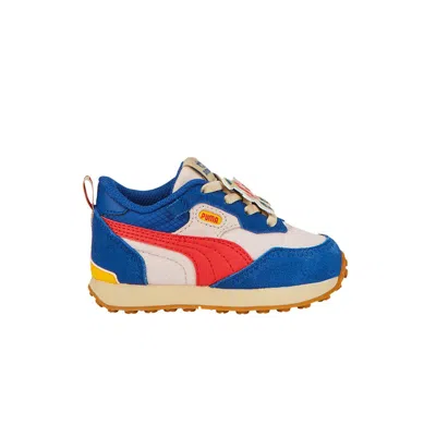 Pre-owned Puma Tiny Cottons X Rider Fv Infant 'apple' | Pink | Infant Size 10