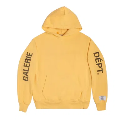 Pre-owned Gallery Dept. Art That Kills Reversible Hoodie 'gold' | Men's Size S
