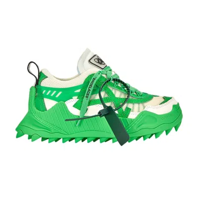 Pre-owned Off-white Wmns Odsy-1000 'white Green' | Women's Size 40