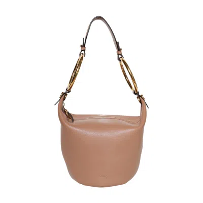 Pre-owned Chloé Small Bracelet Handbag 'woodrose' | Tan | Women's Size Onesize