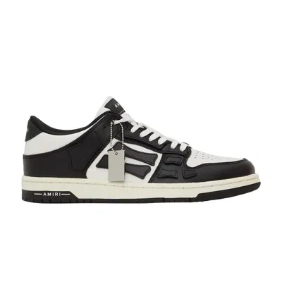 Pre-owned Amiri Wmns Skel Top Low 'black White' | Women's Size 35