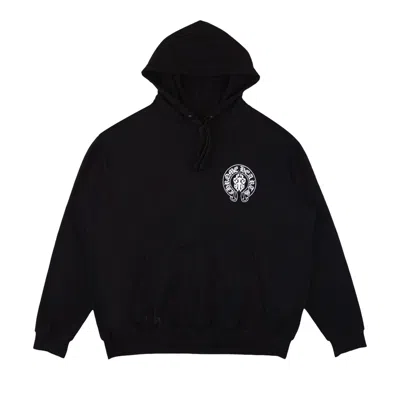 Pre-owned Chrome Hearts American Flag Horseshoe Hoodie 'black/white/multicolor' | Men's Size M