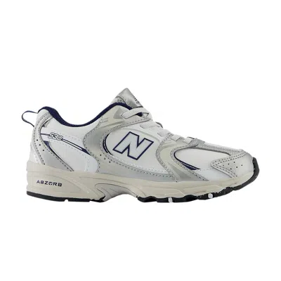Pre-owned New Balance 530 Little Kid 'nimbus Cloud Navy' | White | Kid's Size 13