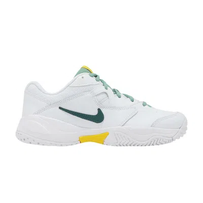 Pre-owned Nike Wmns Court Lite 2 'white Dark Atomic Teal' | Women's Size 8.5