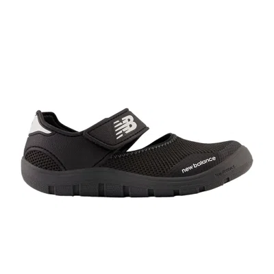 Pre-owned New Balance 208v2 Hook & Loop Sandal Big Kid Wide 'black White' | Kid's Size 13