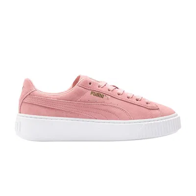 Pre-owned Puma Wmns Suede Platform 'bridal Rose' | Pink | Women's Size 6.5