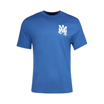 Pre-owned Amiri Ma Core Logo Tee 'blue' | Men's Size Xxl