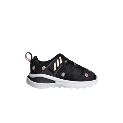 Pre-owned Adidas Originals Adidas Fortarun X Infant 'polka Dot' | Black | Infant Size 8.5