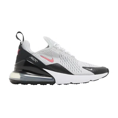 Pre-owned Nike Air Max 270 Gs 'grey Fog Siren Red' | Kid's Size 6 In Gray