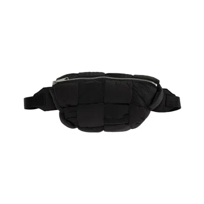 Pre-owned Bottega Veneta Cassette Fanny Pack 'black/silver' | Men's Size Onesize