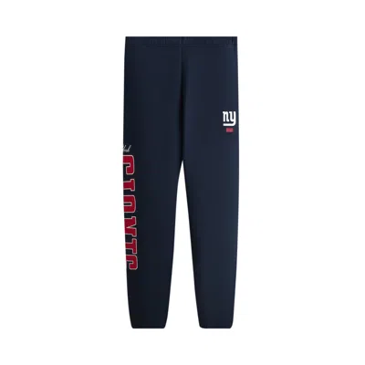 Pre-owned Kith & '47 For The Nfl: Giants Nelson Sweatpant 'nocturnal' | Blue | Men's Size Xl