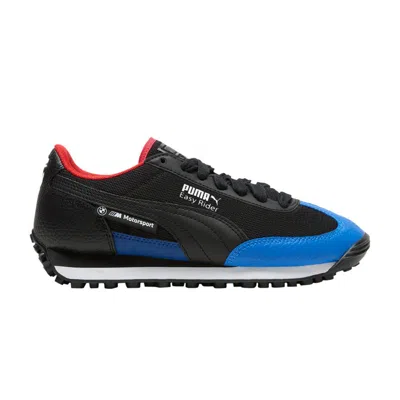 Pre-owned Puma Bmw M Motorsport X Easy Rider Big Kid 'black Cool Cobalt' | Kid's Size 5.5