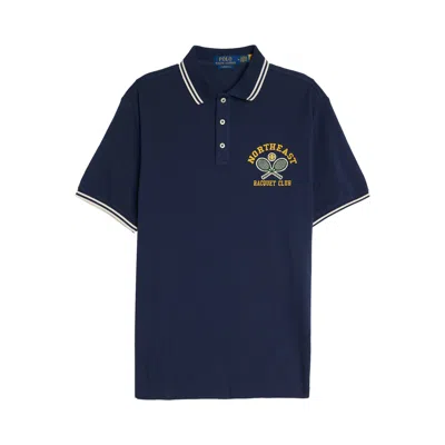 Pre-owned Polo Ralph Lauren Raquet Club Basic Mesh Short-sleeve Polo 'newport Navy' | Blue | Men's Size Xl