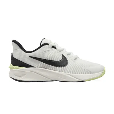Pre-owned Nike Star Runner 4 Gs 'summit White Black' | Kid's Size 4.5