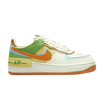 Pre-owned Nike Wmns Air Force 1 Shadow 'coconut Milk Blue Monarch' | Multi-color | Women's Size 8