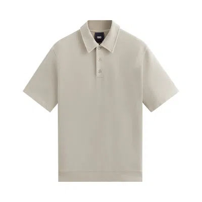 Pre-owned Kith Interlock Graham Polo 'field' | Cream | Men's Size Xxl