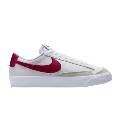 Pre-owned Nike Blazer Low '77 Gs 'gym Red' | White | Kid's Size 3.5