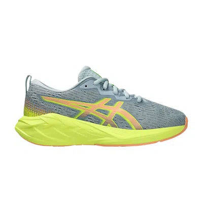 Pre-owned Asics Novablast 4 Gs 'cool Grey Bright Sunstone' | Kid's Size 6.5 In Gray