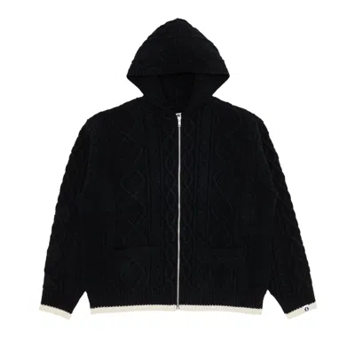 Pre-owned Supreme X Goodenough Zip Up Hooded Sweater 'black' | Men's Size M