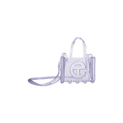 Pre-owned Telfar X Melissa Small Jelly Shopping Bag 'clear' | White | Women's Size Onesize