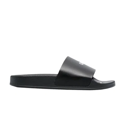 Pre-owned Off-white Wmns Pool Sliders 'black' | Women's Size 42