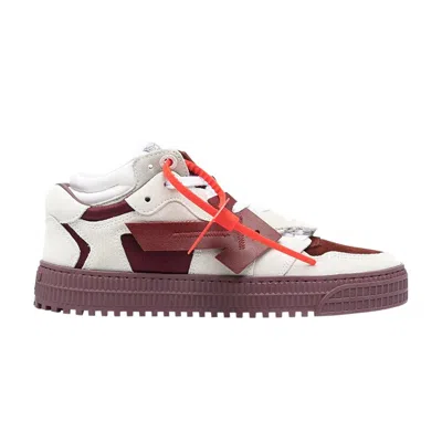 Pre-owned Off-white Wmns 3.0 Low 'white Burgundy' | Women's Size 36