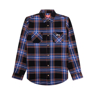 Pre-owned Icecream Big Drip Long-sleeve Shirt 'plaid' | Multi-color | Men's Size M