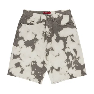 Pre-owned Supreme Baggy Denim Short 'bleached' | Multi-color | Men's Size 30