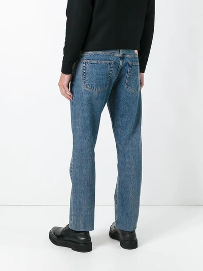 Shop Han Kjobenhavn Drop Crotch Jeans In Blue