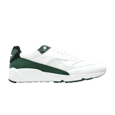 Pre-owned Saint Laurent Bump Sneaker 'white Dark Basil' | Men's Size 45