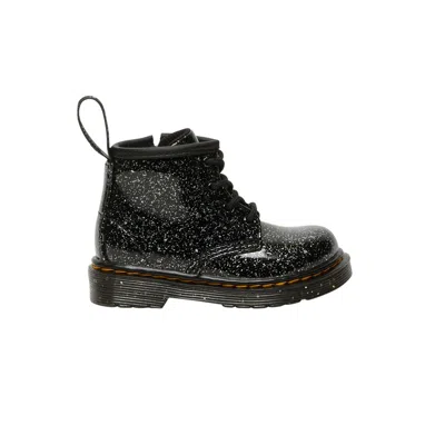 Pre-owned Dr. Martens' Dr. Martens 1460 Glitter Ankle Boot Toddler 'black Cosmic Glitter' | Infant Size 4