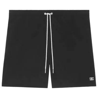 Pre-owned Celine Triomphe Swim Shorts 'black' | Men's Size S