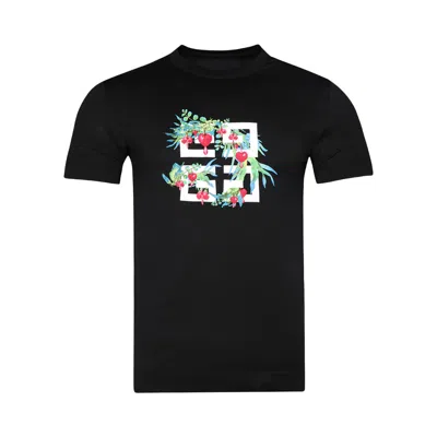 Pre-owned Givenchy Slim Fit T-shirt 'black' | Men's Size L