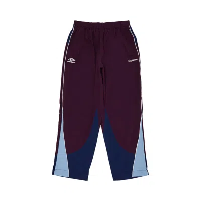 Pre-owned Supreme X Umbro Gore-tex Track Pant 'dark Purple' | Men's Size M
