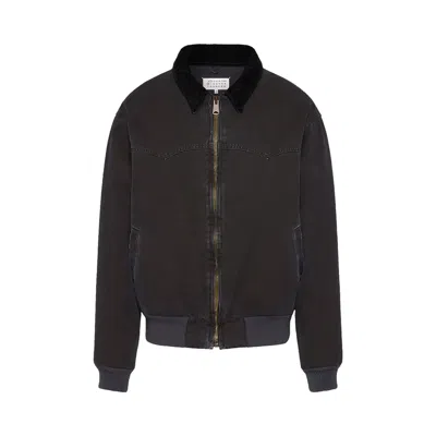 Pre-owned Maison Margiela Bomber Jacket 'black' | Men's Size 54