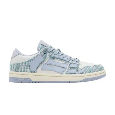 Pre-owned Amiri Wmns Boucle Skel Top Low 'grey Blue' | Women's Size 36