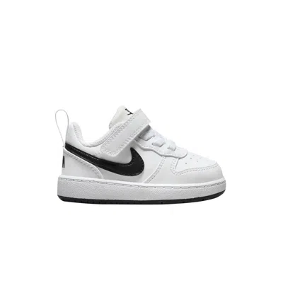 Pre-owned Nike Court Borough Low Recraft Td 'white Black' | Infant Size 3