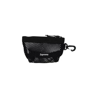 Pre-owned Supreme Mesh Mini Pouch 'black' | Men's Size Onesize