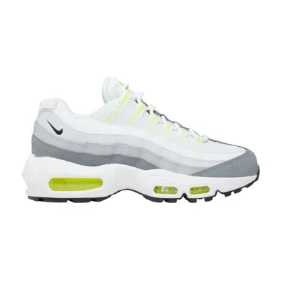 Pre-owned Nike Air Max 95 Recraft Gs 'logos Pack - White Neon' | Kid's Size 5.5