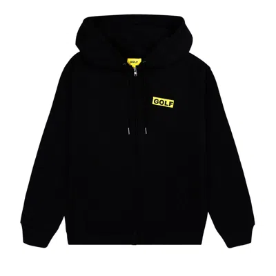 Pre-owned Golf Wang Collage Zip Up Hoodie 'black' | Men's Size S