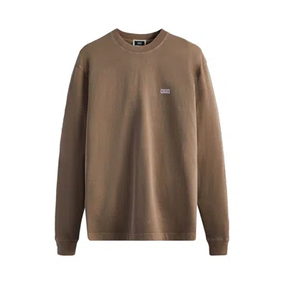 Pre-owned Kith Long-sleeve Lax Tee 'molecule' | Tan | Men's Size L